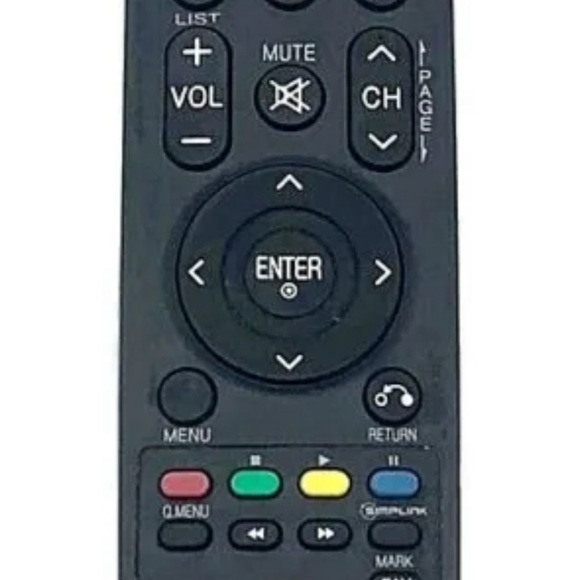 Genuine Original LG Remote Control Black Model AKB69680401 LCD LED HDTV Tested - Picture 3 of 11